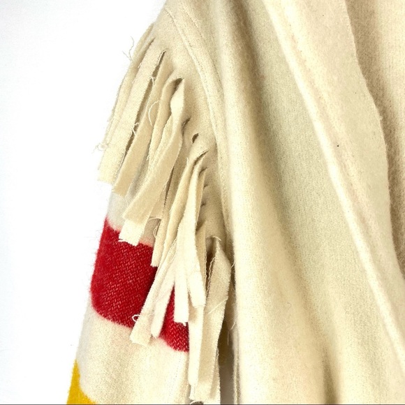 Hudson Bay Blanket Capote Coat Rare Vintage men’s large - Picture 4 of 16